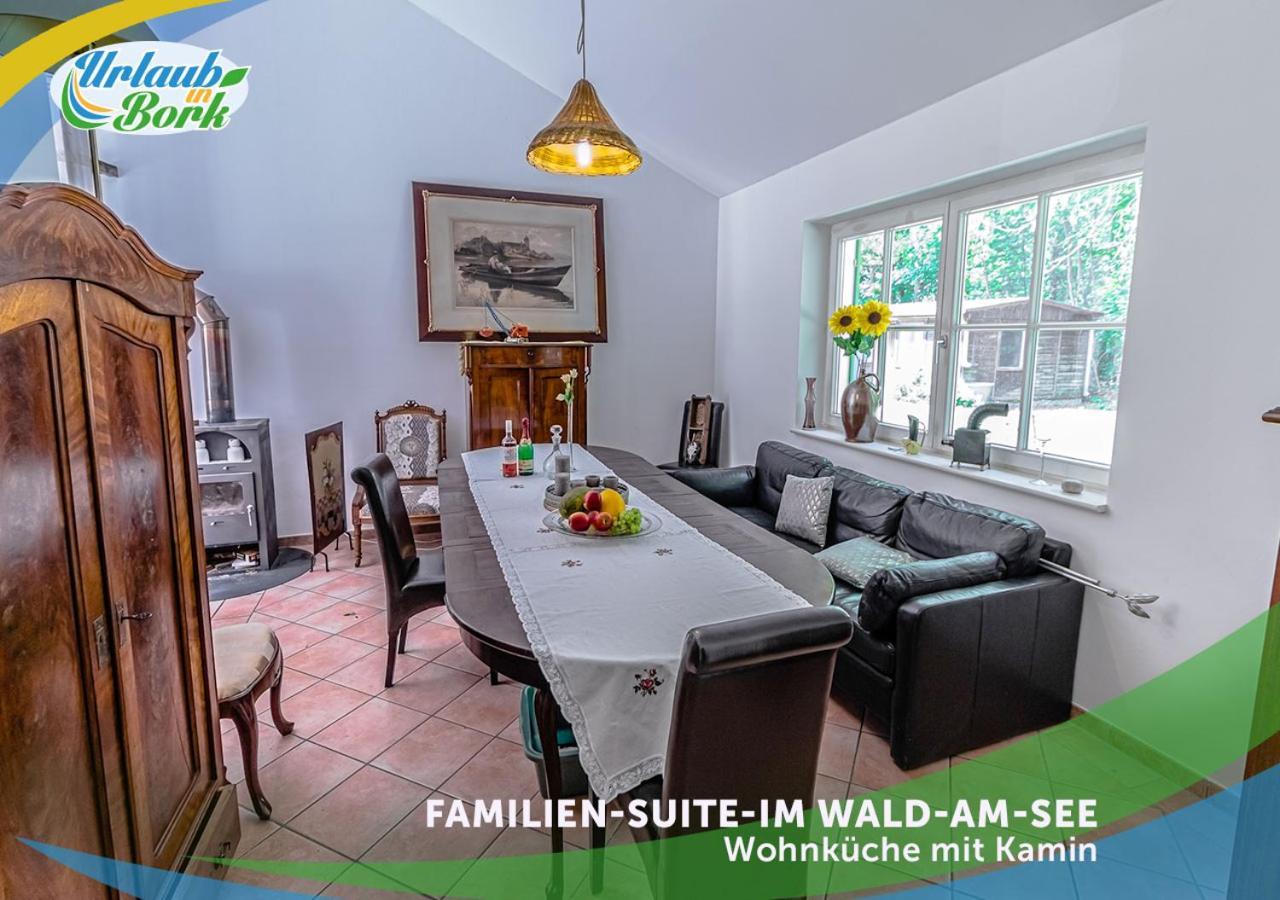 Familien-Suite-Im-Wald-Am-See Bork 외부 사진
