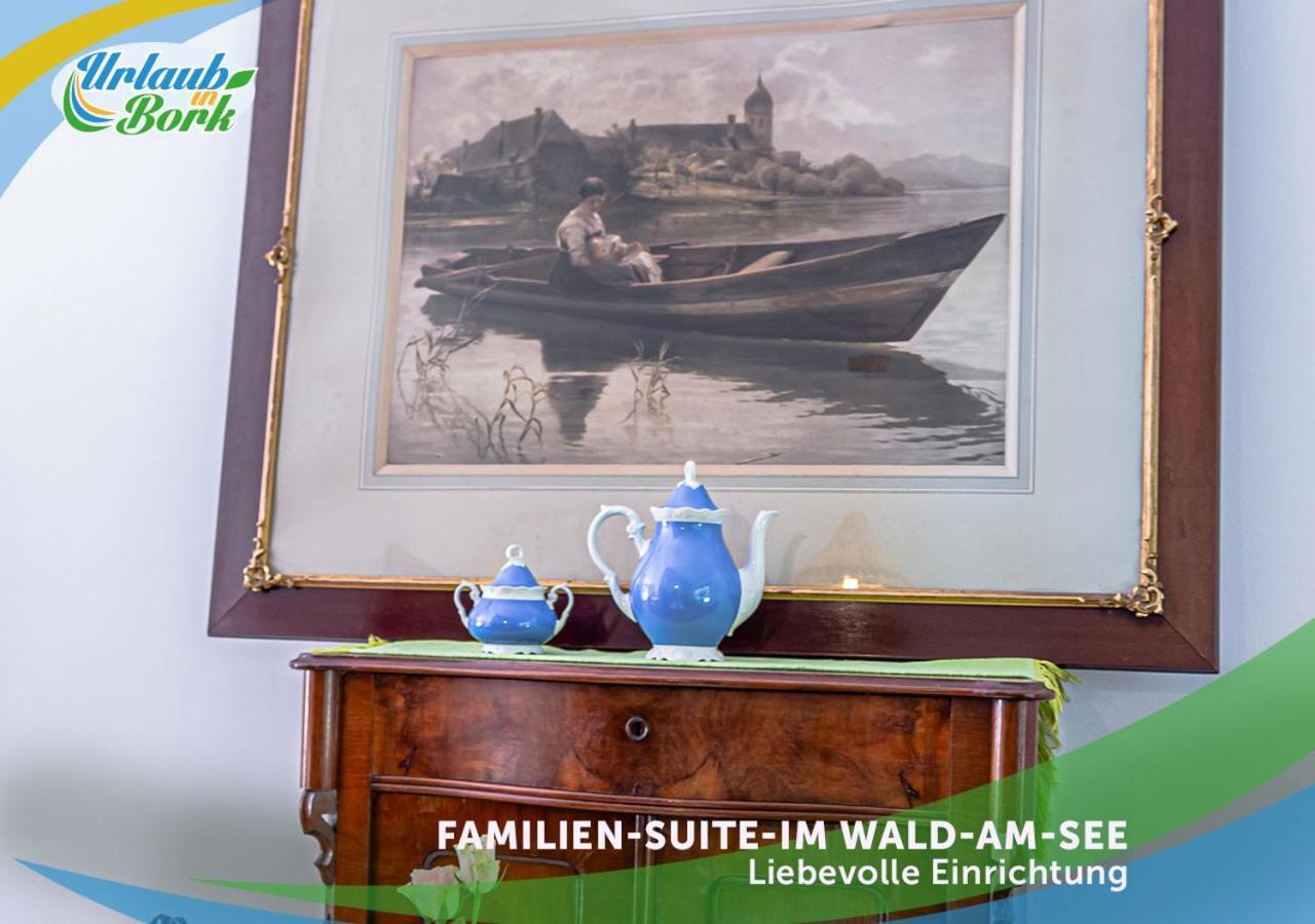 Familien-Suite-Im-Wald-Am-See Bork 외부 사진