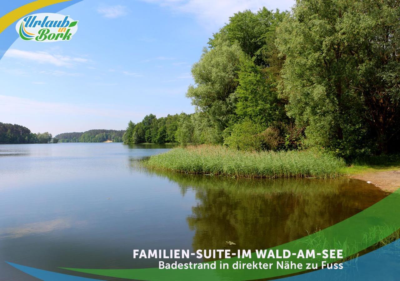 Familien-Suite-Im-Wald-Am-See Bork 외부 사진