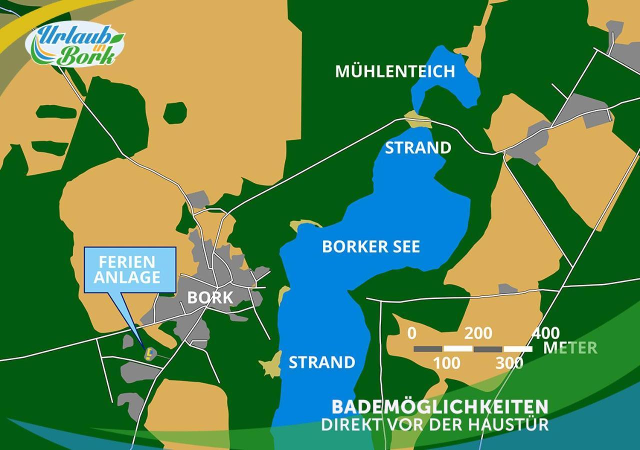 Familien-Suite-Im-Wald-Am-See Bork 외부 사진
